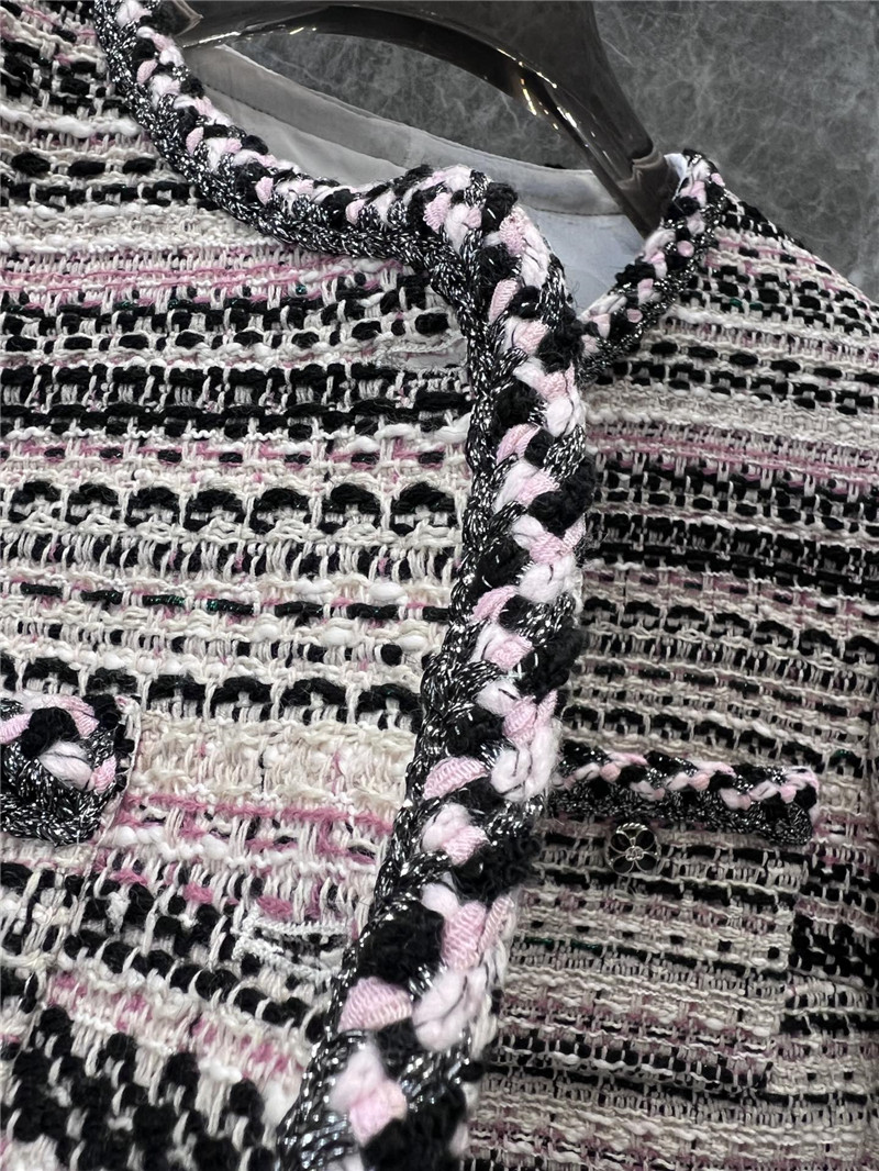 Ch**el woven tweed coat