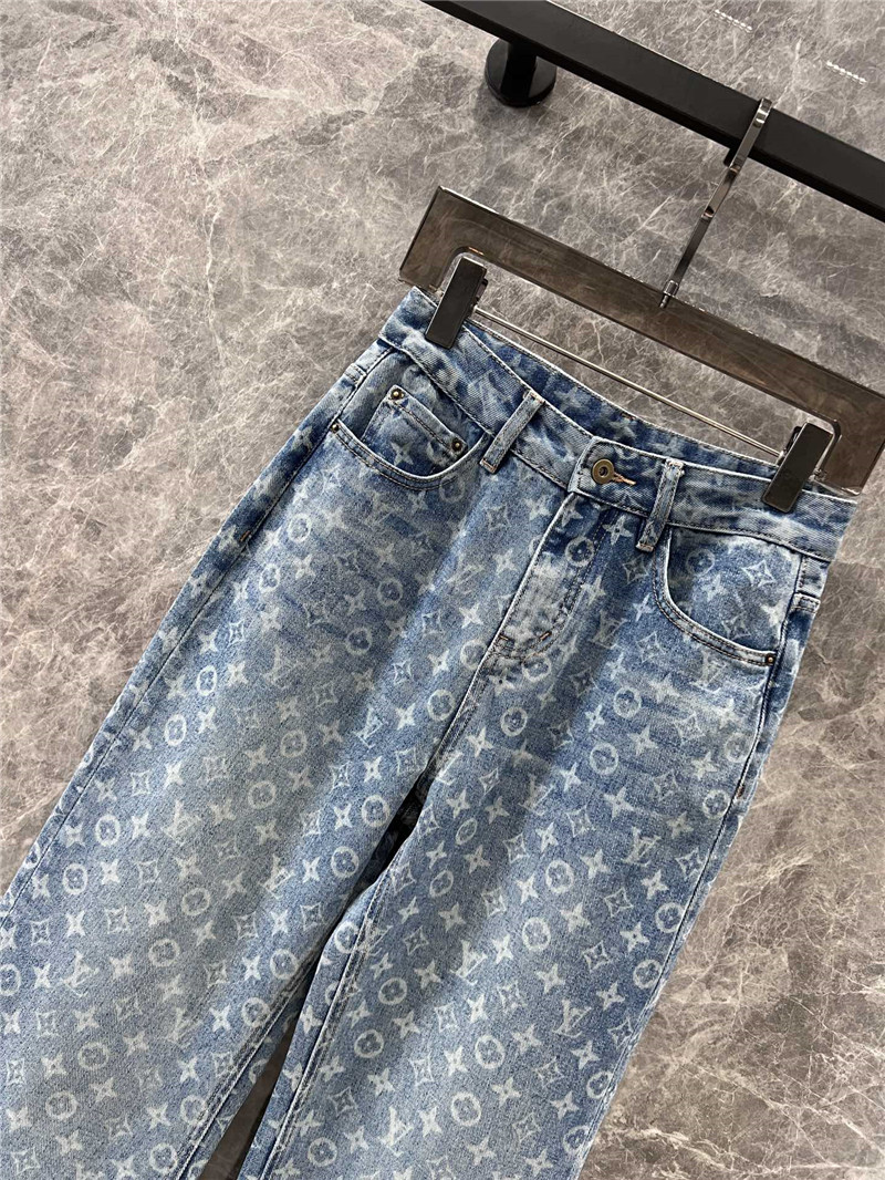 l0vis Vvtt0n lv washed denim trousers