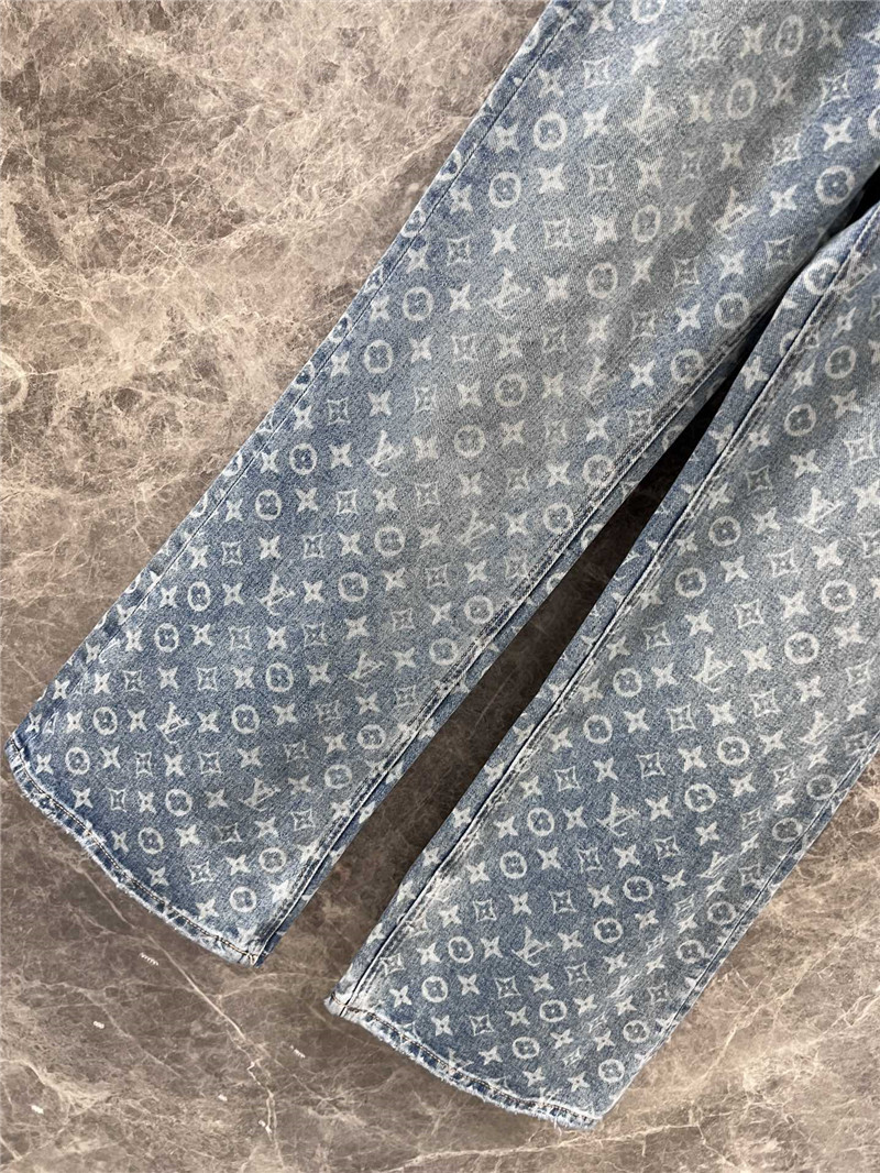 l0vis Vvtt0n lv washed denim trousers