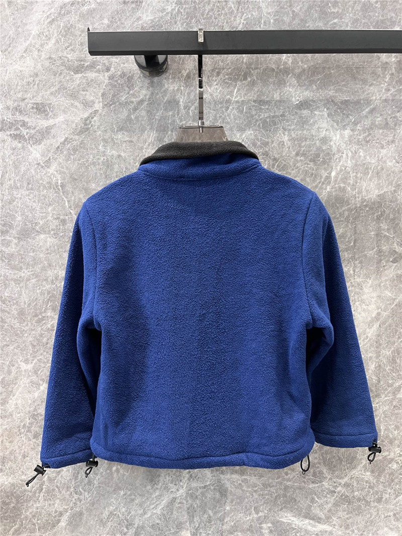 M1um1u zipper short jacket