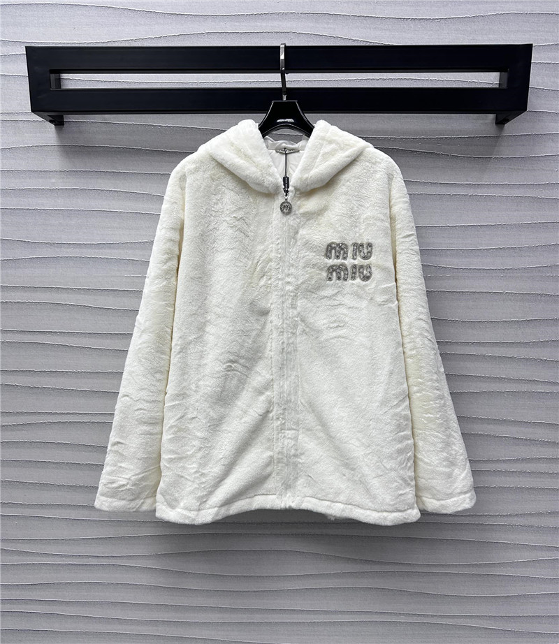 M1um1u hooded jacket