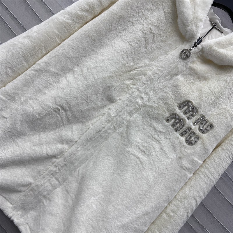 M1um1u hooded jacket