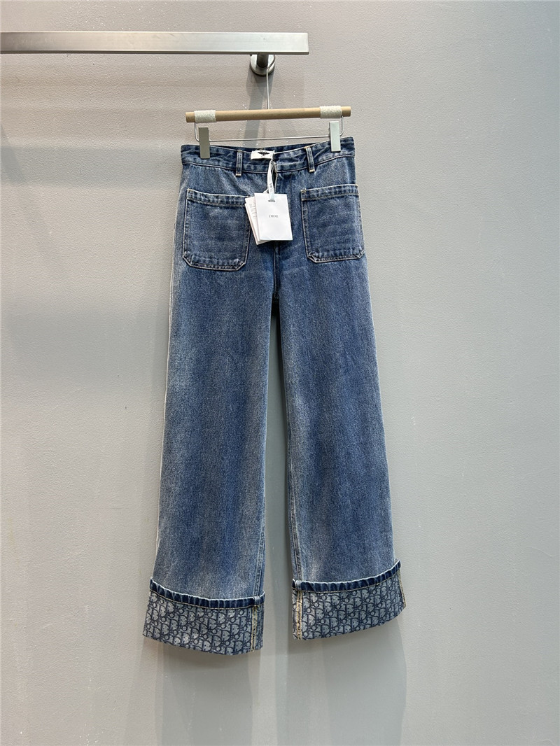 D10r high waist tapered jeans
