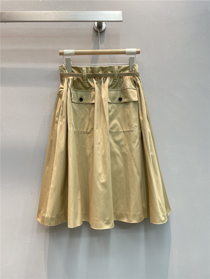 Pra*a belt skirt