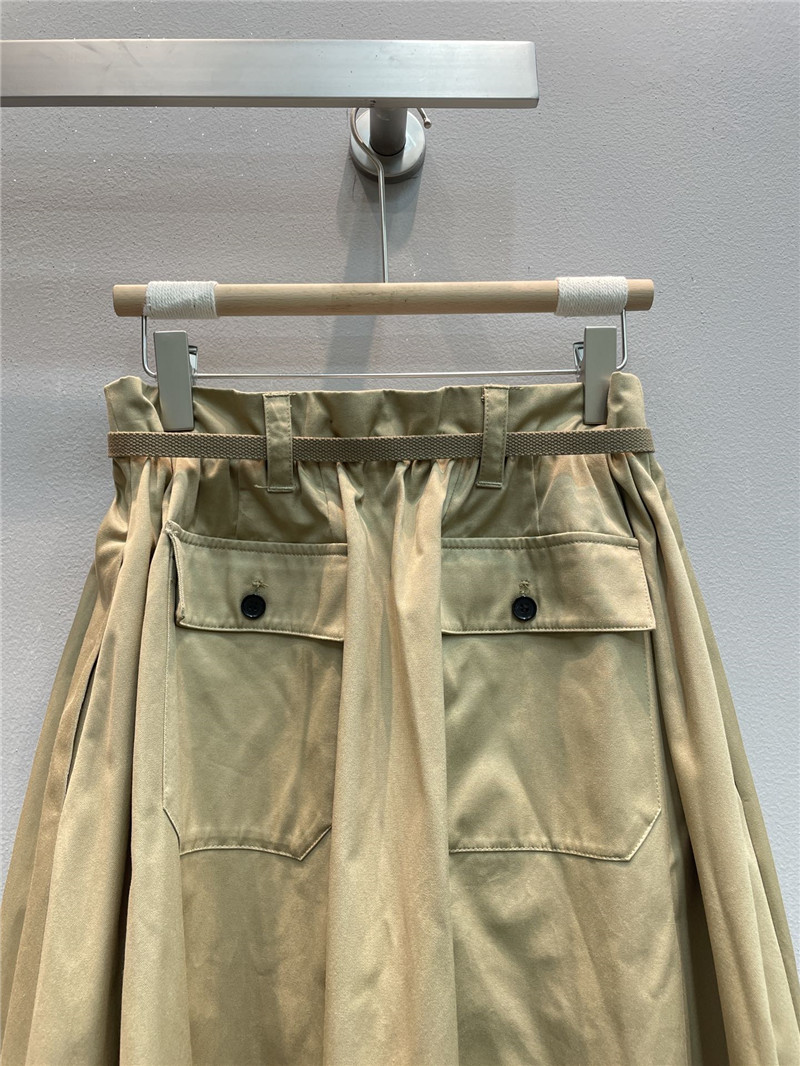 Pra*a belt skirt
