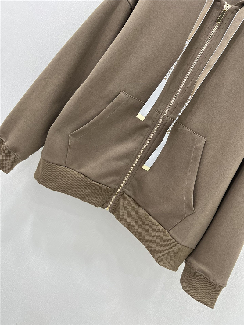 Vanitoo hooded sweatshirt jacket