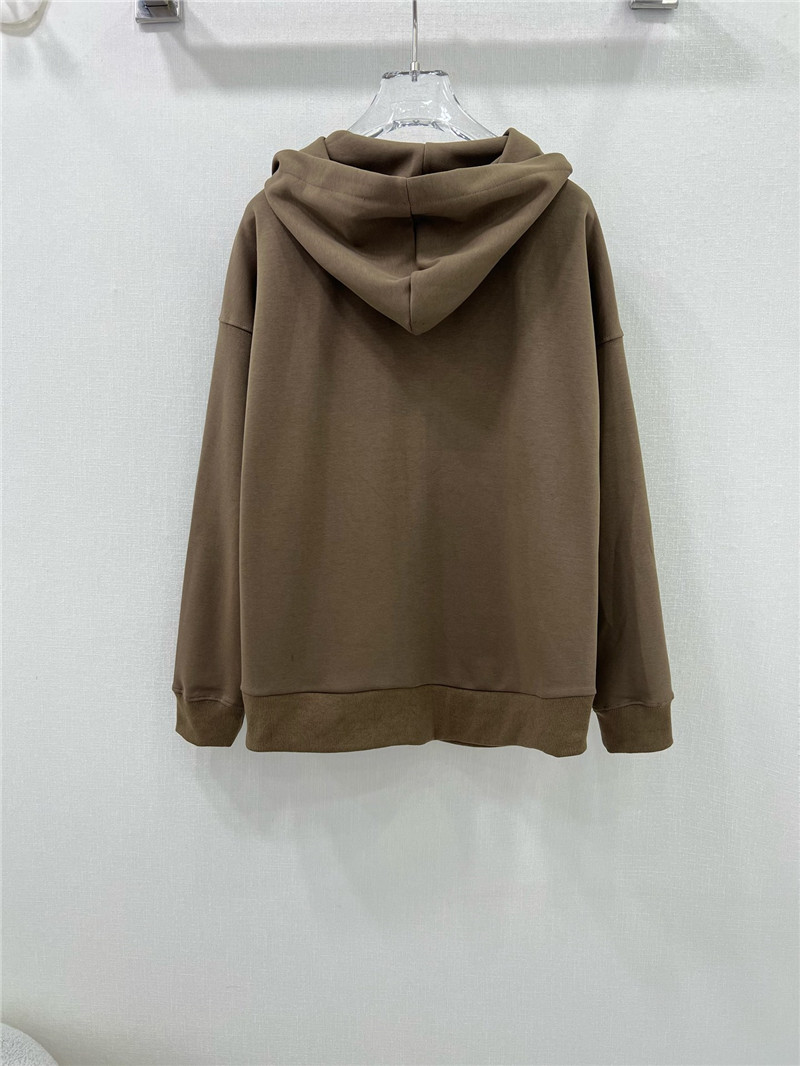 Vanitoo hooded sweatshirt jacket