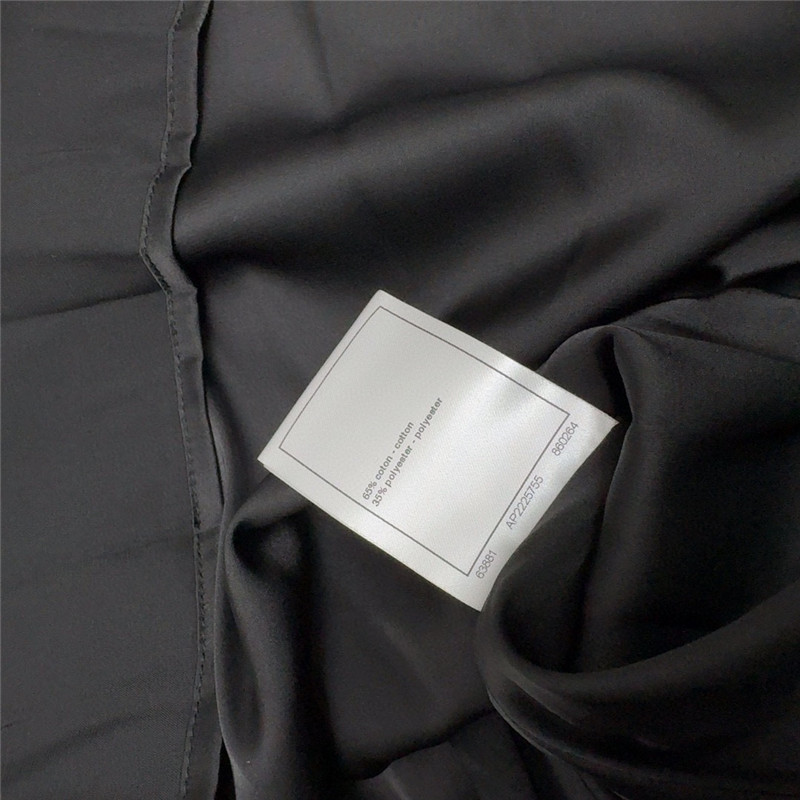 Ch**el v-neck suspender pleated dress