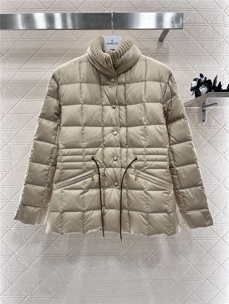 Moncler drawstring down jacket