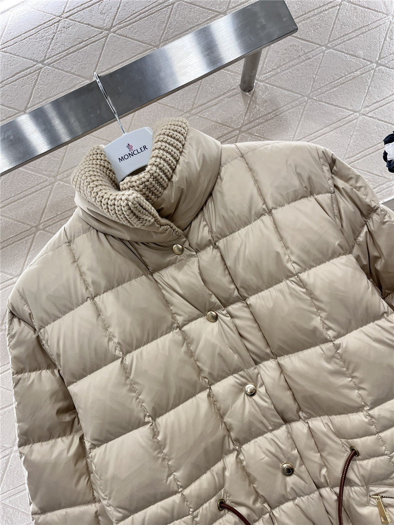 Moncler drawstring down jacket