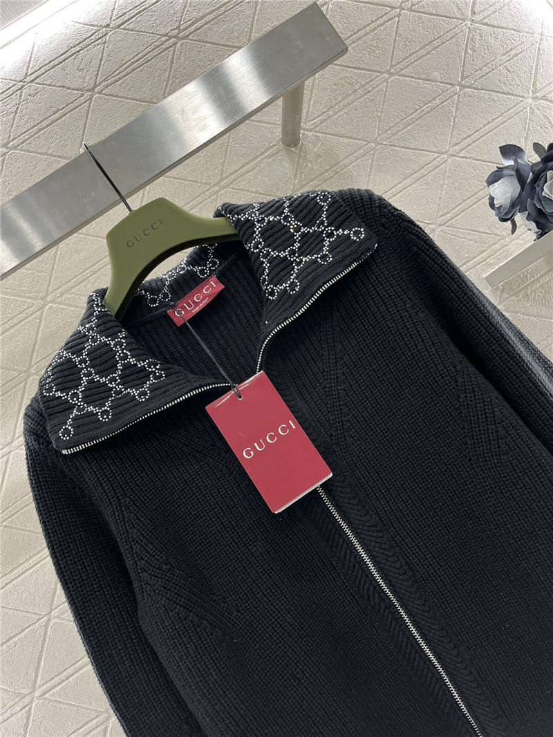 Gvc*1 zipper sweater jacket