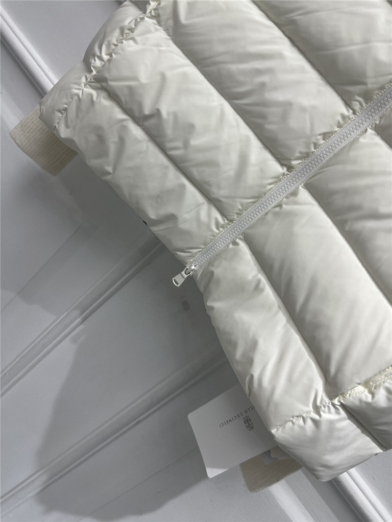 BC long-sleeved knitted down jacket