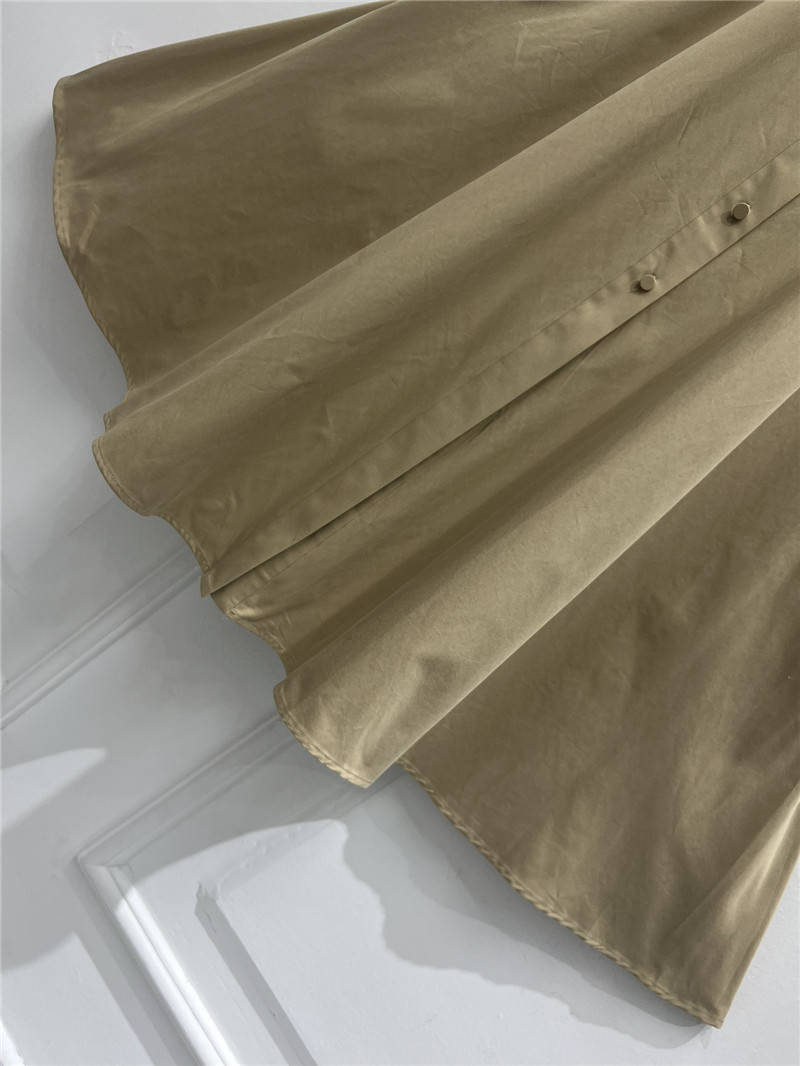 Va1e*ntin0 khaki short sleeve shirt dress