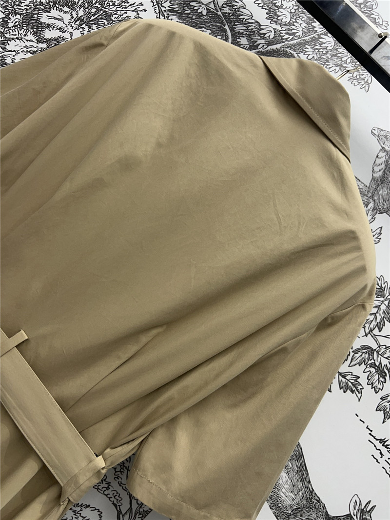 Va1e*ntin0 khaki short sleeve shirt dress