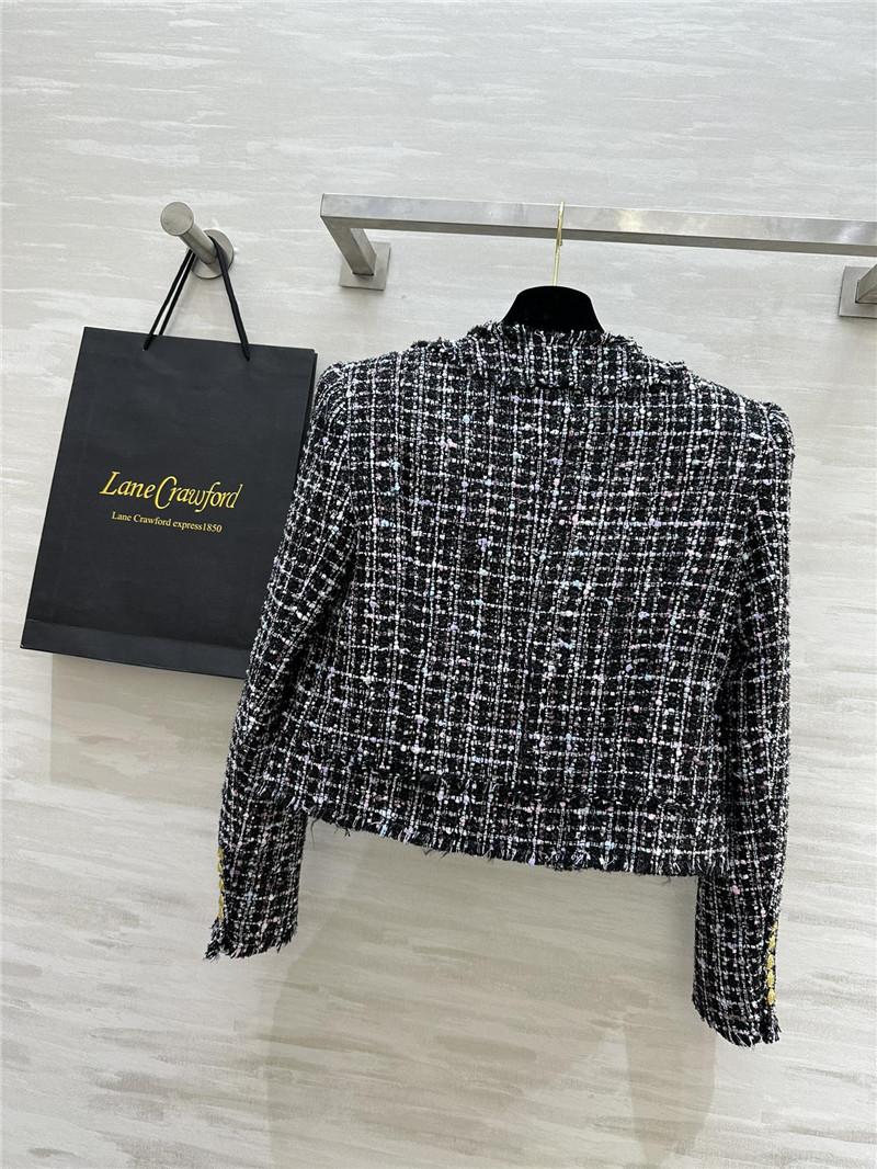 Balmain soft tweed coat