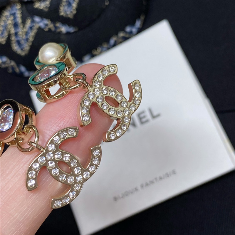 Ch**el round hanging c earrings