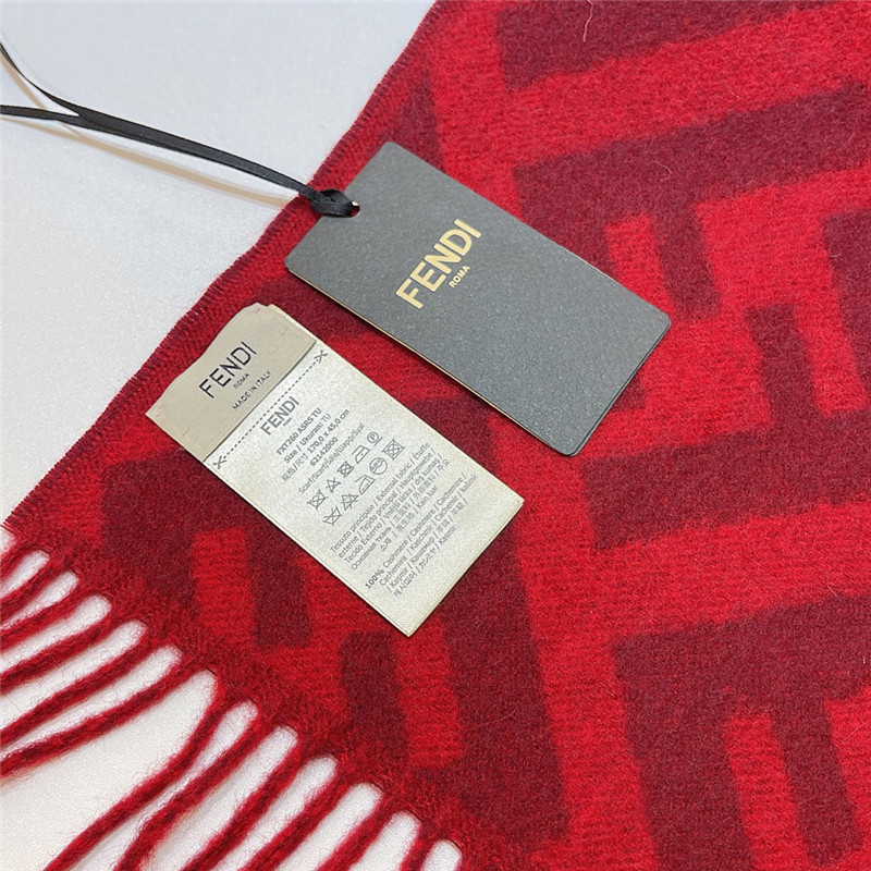 F**di cashmere scarf shawl