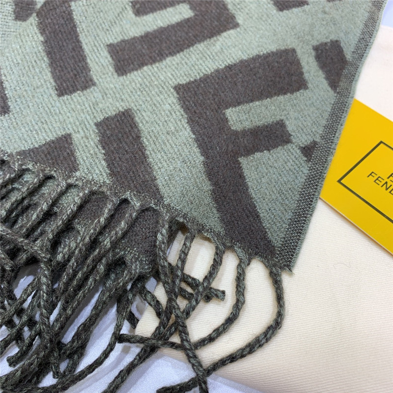 F**di cashmere scarf shawl