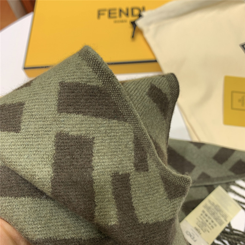 F**di cashmere scarf shawl