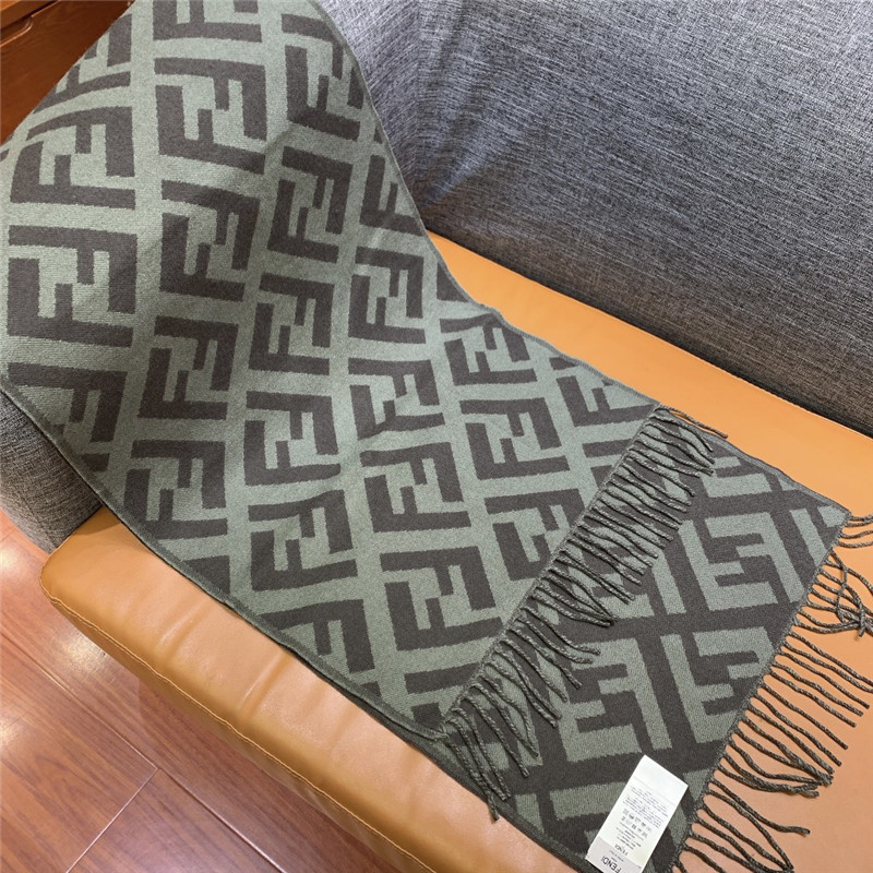 F**di cashmere scarf shawl