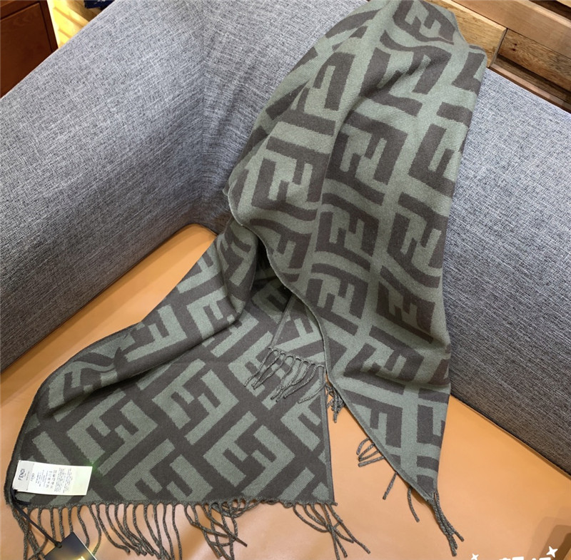 F**di cashmere scarf shawl