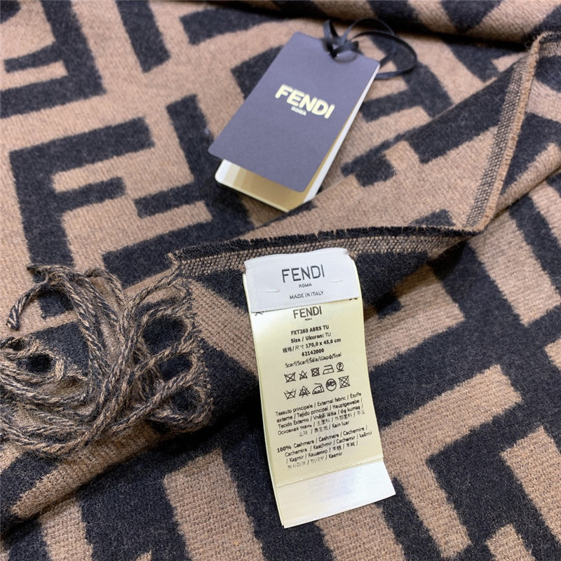 F**di cashmere scarf shawl