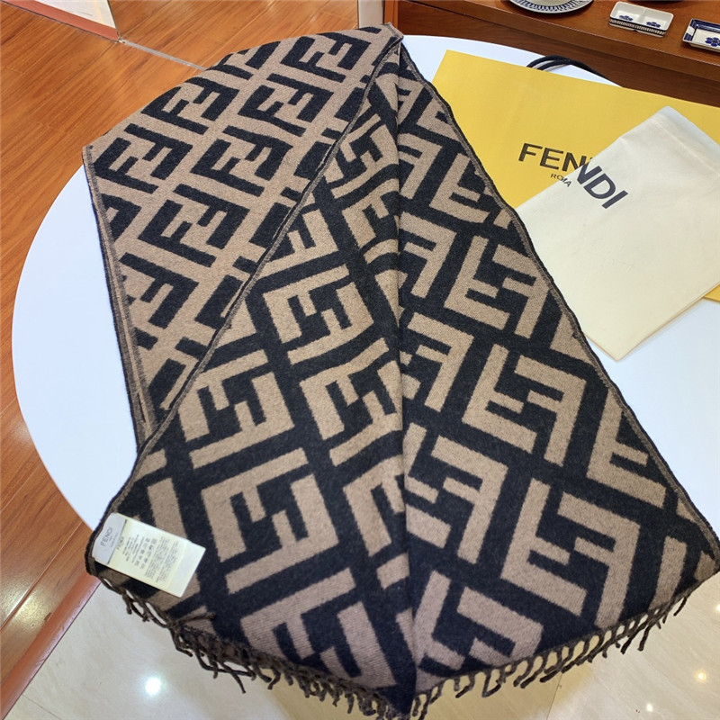 F**di cashmere scarf shawl