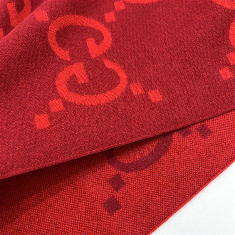 Gvc*1 cashmere jacquard scarf