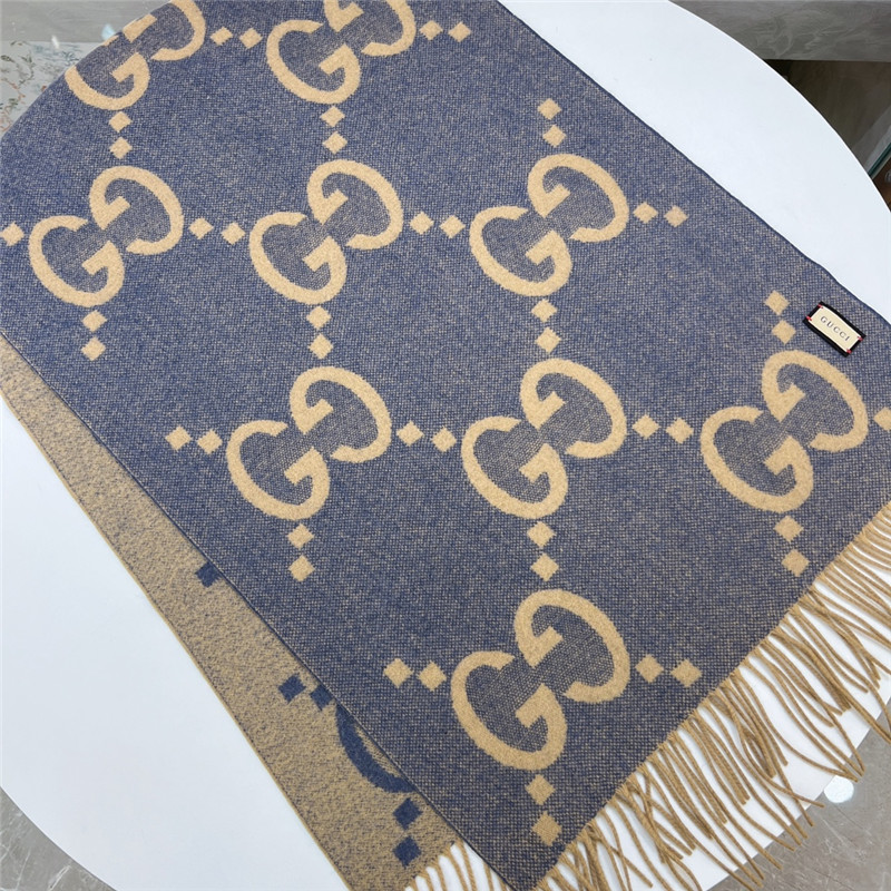 Gvc*1 cashmere jacquard scarf