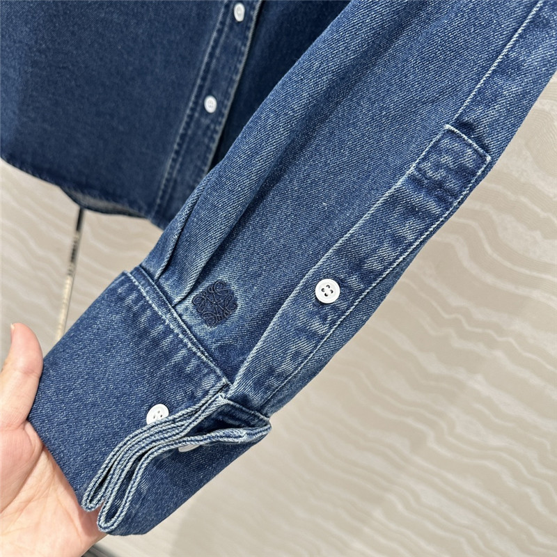 L0ew* denim shirt