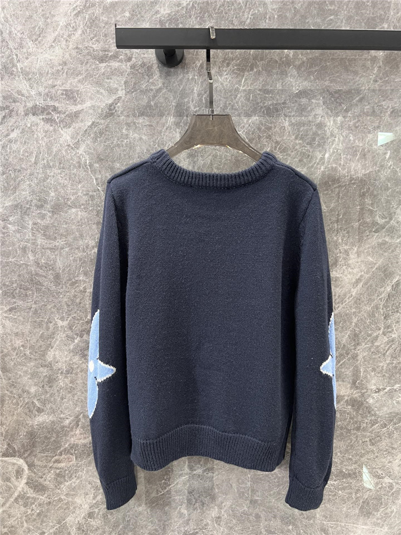 l0vis Vvtt0n chunky wool blend jumper in grey