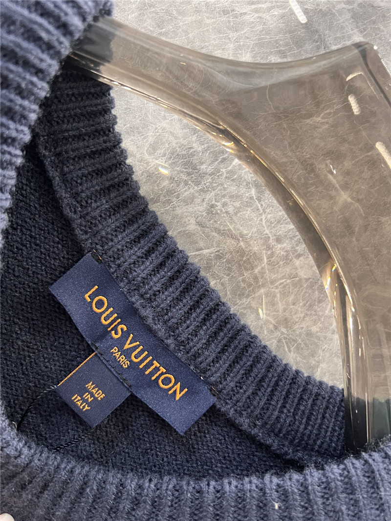 l0vis Vvtt0n chunky wool blend jumper in grey