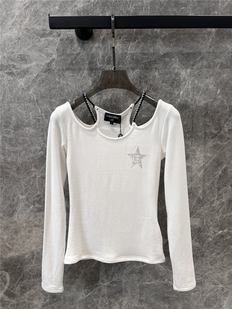 Ch**el long sleeve bottoming t-shirt