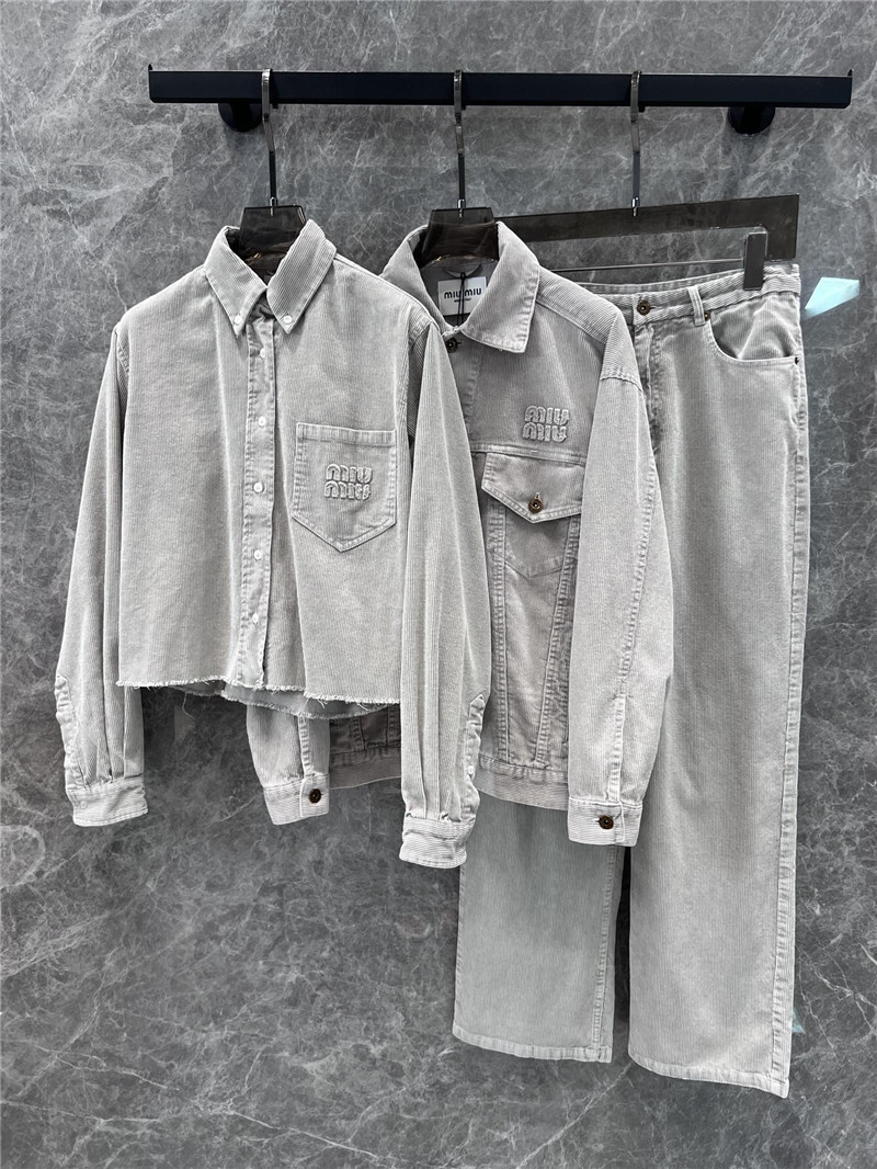 M1um1u corduroy jacket