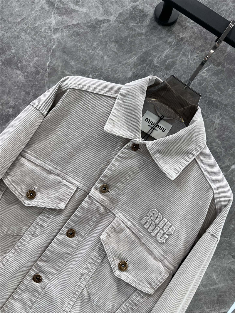 M1um1u corduroy jacket