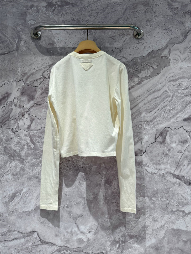 Pra*a printed long sleeve t-shirt