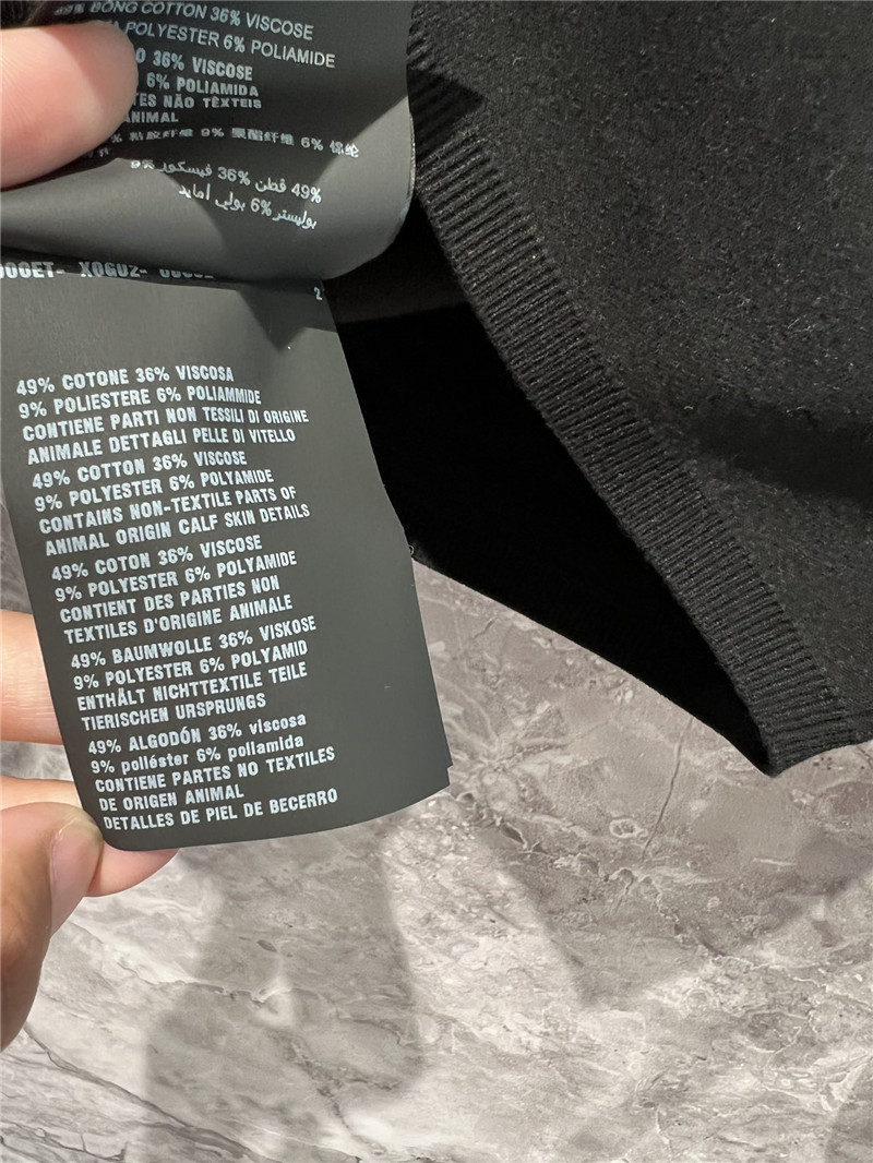 Pra*a cropped active half-zip sweatshirt black