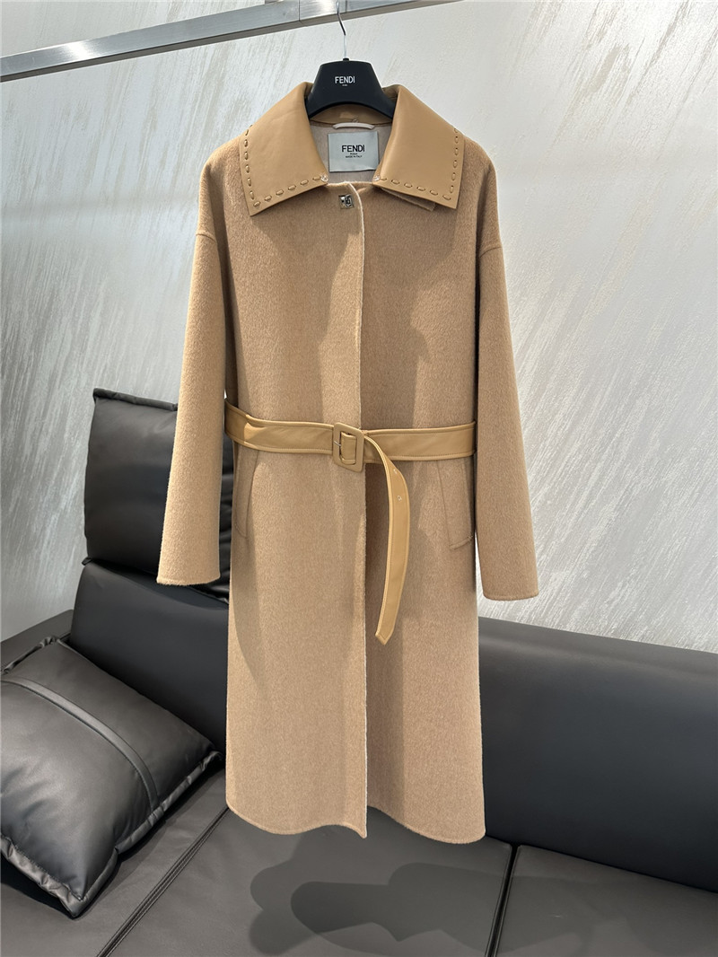 F**di cashmere coat