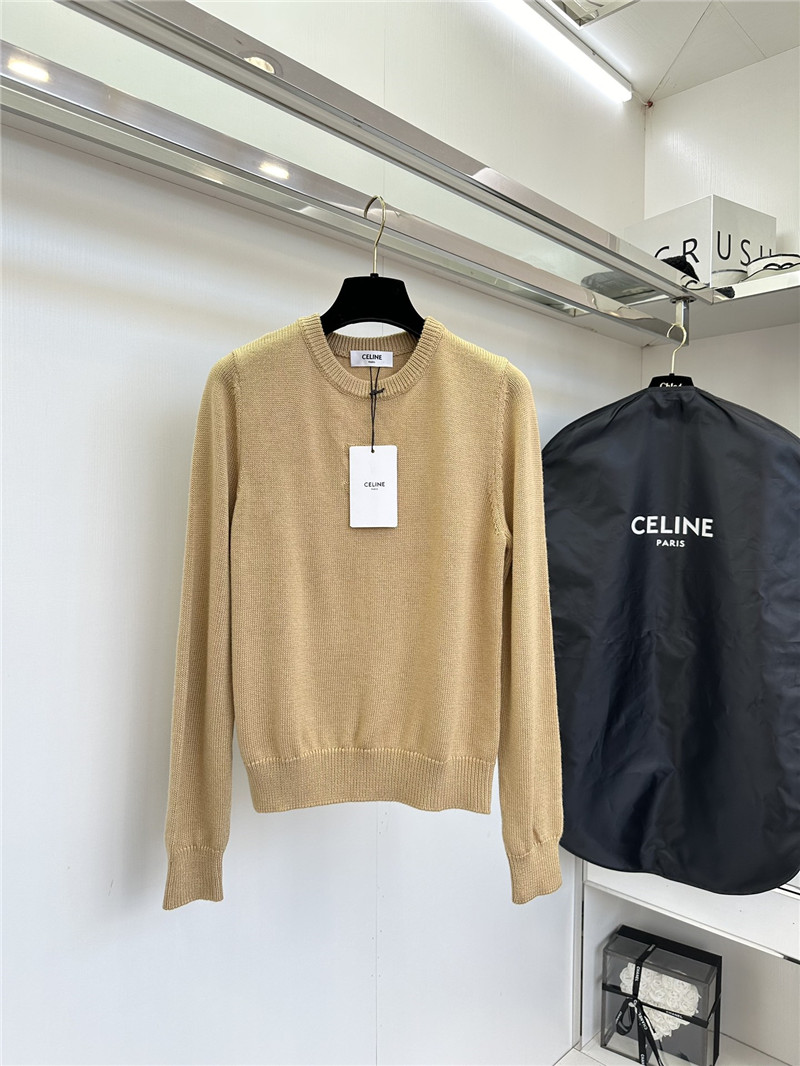 Ce1i*e triomphe wool sweater beige