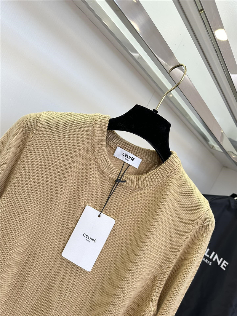 Ce1i*e triomphe wool sweater beige