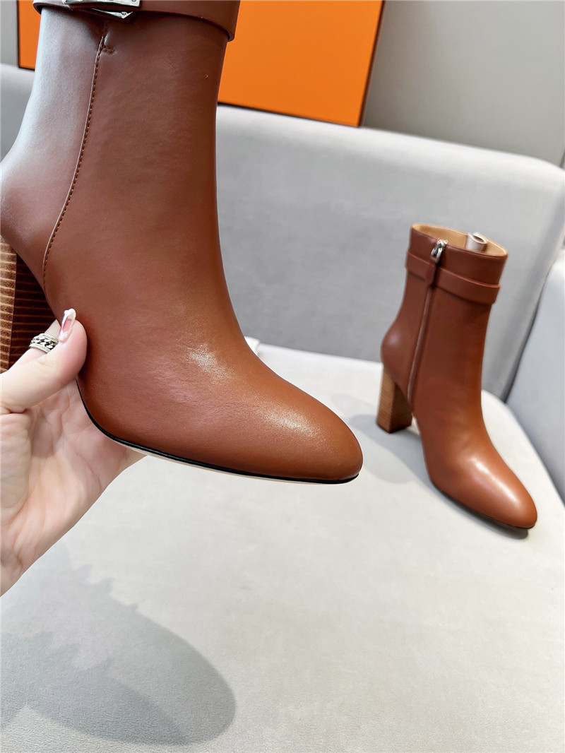 H**me5 saint germain women’s ankle boot in brown