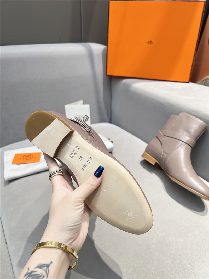 H**me5 neo gray women’s ankle boots