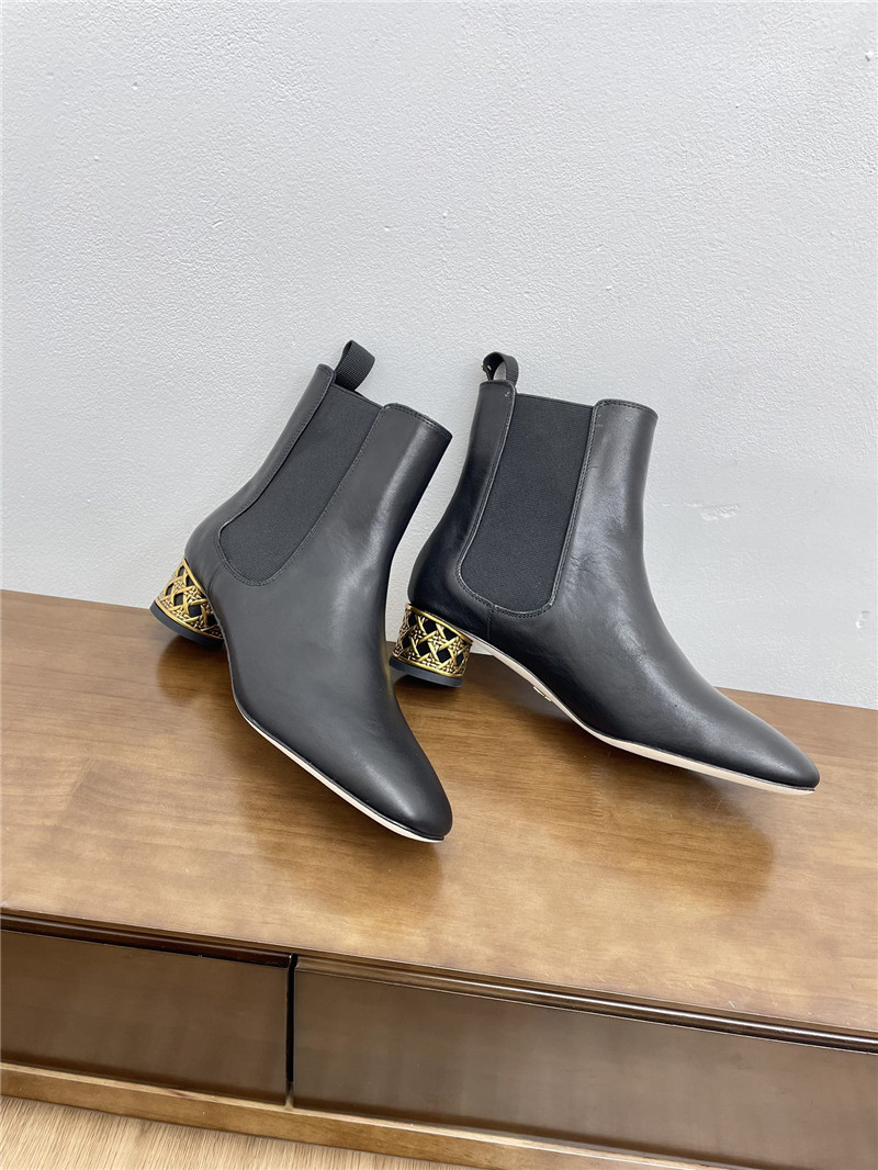 D10r icon 40mm heeled ankle boots