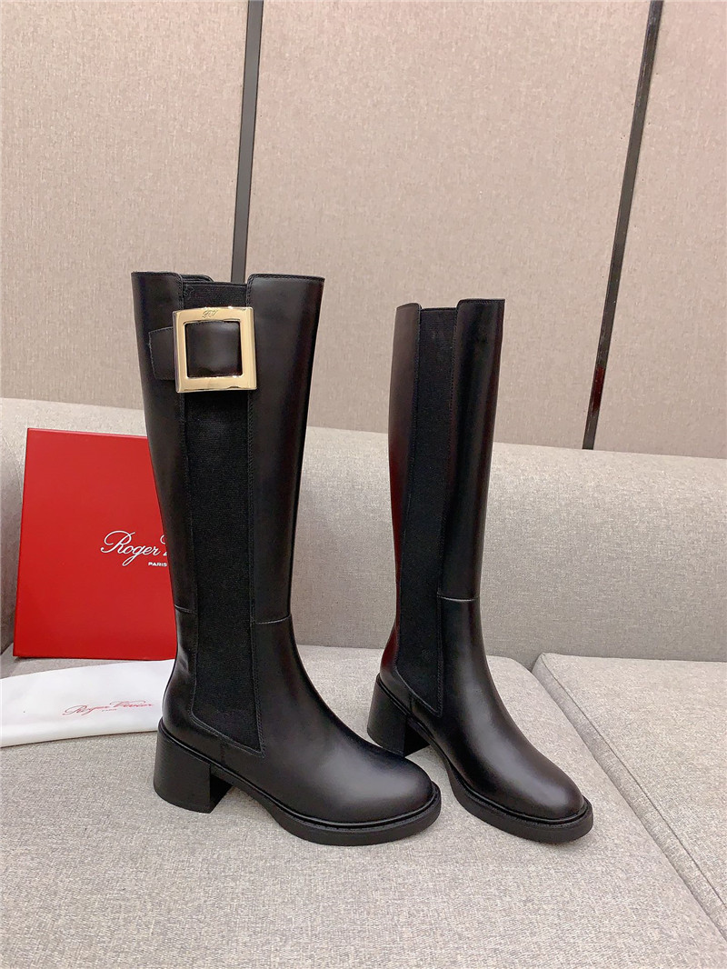 Roger Vivier Viv Rangers Knee-High Boots