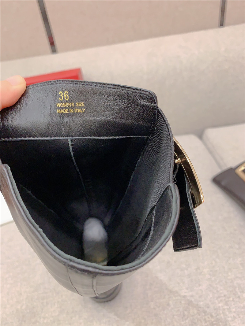 Roger Vivier Viv Rangers Knee-High Boots