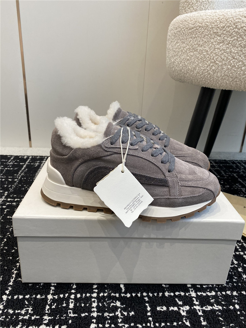 BC Monili Beads Suede Sneakers for Women