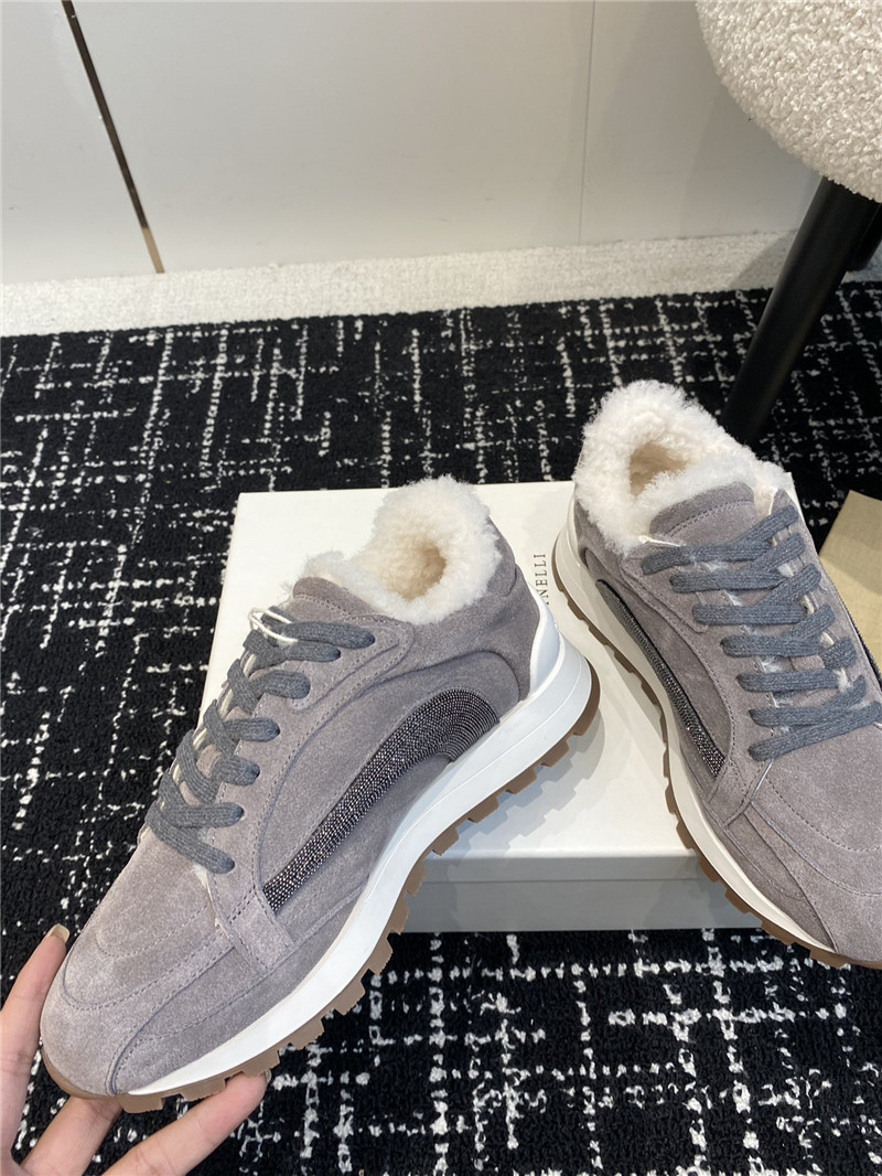 BC Monili Beads Suede Sneakers for Women