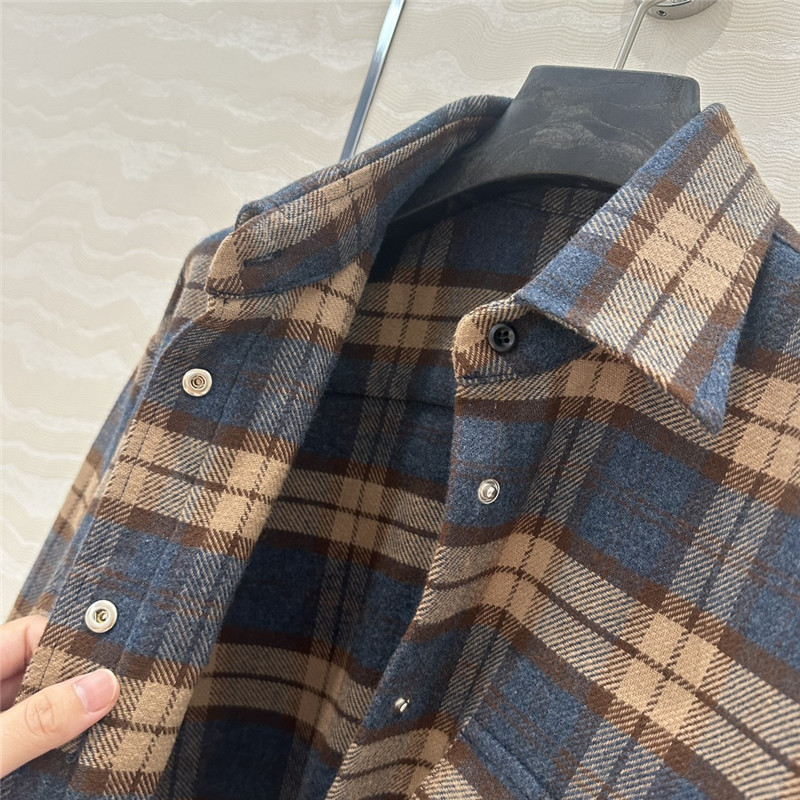 Pra*a preppy cropped shirt