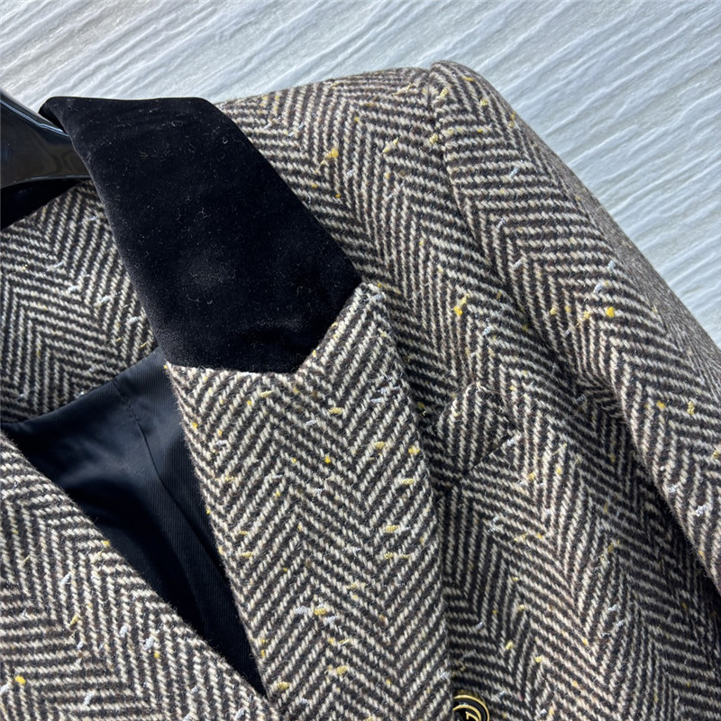 Gvc*1 herringbone jacket