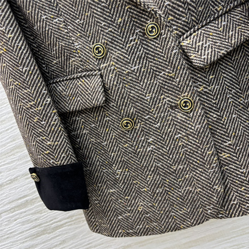 Gvc*1 herringbone jacket